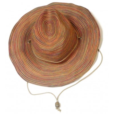 San Diego Hat Company LADIES Packable WIDE BRIM Hat Leather Cord OSFA  eb-07493873